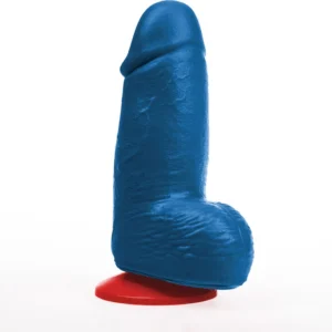 Dagr S Blue Intimate Device with Thick Anatomical Design 16 cm PVC
