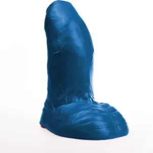 Buri L Blue Model - Anatomical Curved Intimate Device 22 cm PVC