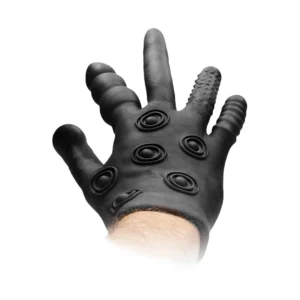 FistIt Silicone Stimulation Glove - Multi-Textured Intimate Accessory
