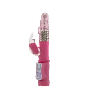 EasyToys Rabbit Rotating Vibrator 36 Settings Silicone Pink