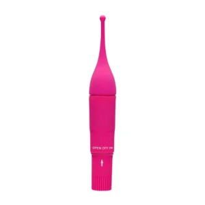 Shots Vibra Point Precision Intimate Stimulator Black 16cm