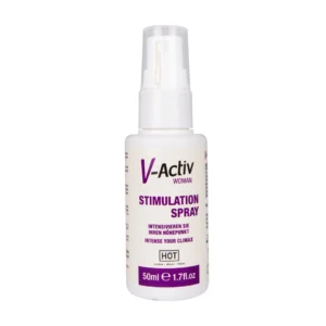 HOT V-Activ Stimulating Intimate Spray for Women 50 ml