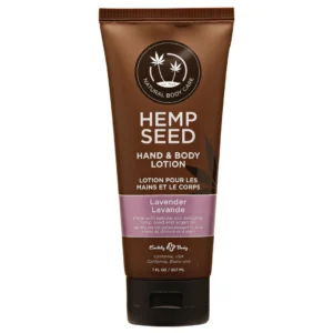Earthly Body Lavender Hand & Body Lotion with Hemp & Argan Oil 207ml