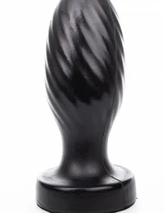 Hung System Bumfun Large Plug Black 23 cm - Suction Base Intimate Model