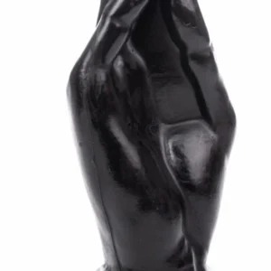 Hung System Hello Hand-Shaped Plug 23.7 cm x 9 cm Suction Base Black