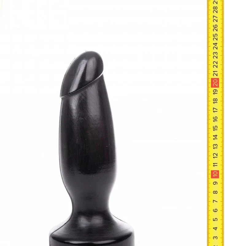 Hung System Trombone Plug 23 cm - Modular Suction Base, Black