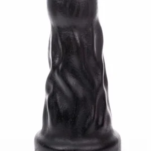 Hung System Castard Intimate Plug Black 22 cm x 7.6 cm Suction Base