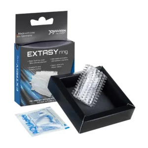 JOYDIVISION EXTASYring Elastic Support Ring with Stimulating Texture Clear