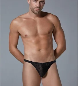 Male Power Leopard Lace Jockstrap S/M - Animal Print Comfort Fit