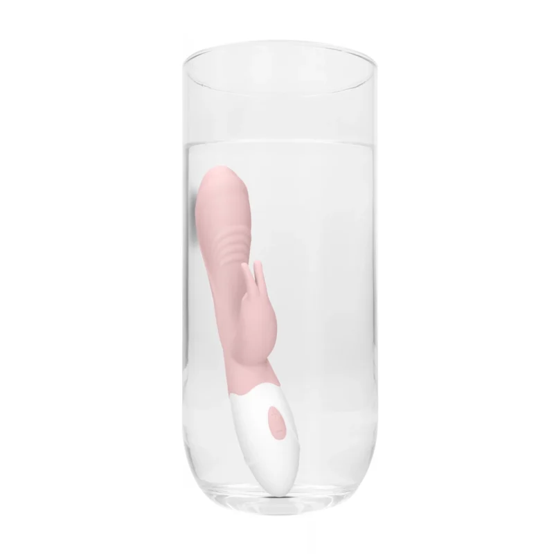 Lovelife Juicy Dual Motor Silicone Intimate Device Pink Rechargeable