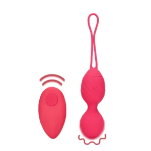 Satisfyer Powerball Vibrating Egg Remote Control Strawberry Red