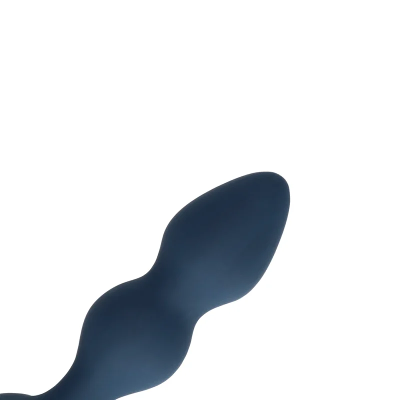 Loveline Teardrop Shaped Silicone Plug Small Baltic Blue - Ergonomic Design