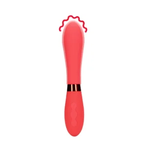 Loveline Salsa Silicone Smooth Vibrator - Sleek Design, Pink, 18 cm