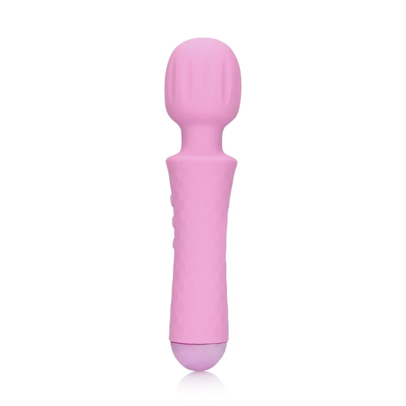 Loveline Mini Wand Massager Exotic Fuchsia - Compact Portable Model