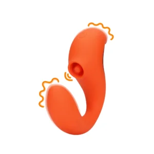 Loveline PulseWave G-Spot Model Untamed Orange Adjustable Stimulation