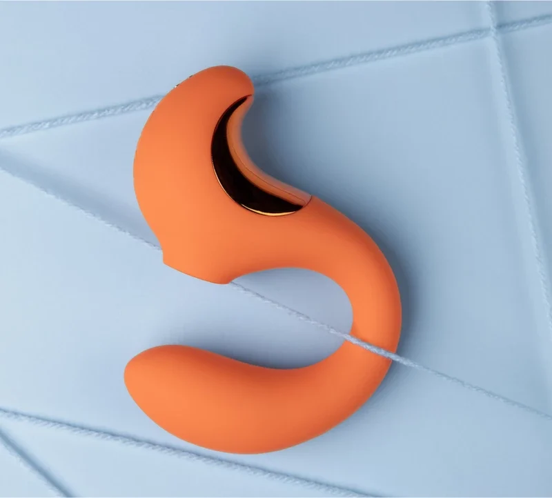 Loveline PulseWave G-Spot Model Untamed Orange Adjustable Stimulation