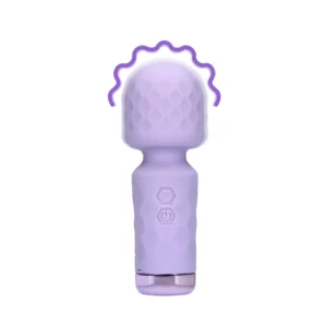 Loveline Mini Wand Night Magic - Compact Massager, Black Design