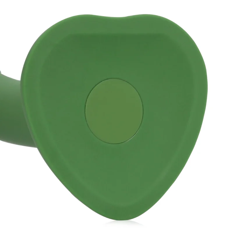 Loveline Forest Green Compact Vibrating Intimate Device - Harness Ready