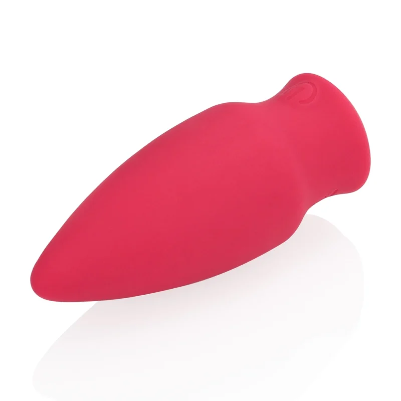 Loveline Cone Shaped Compact Vibrating Device Blushing Red