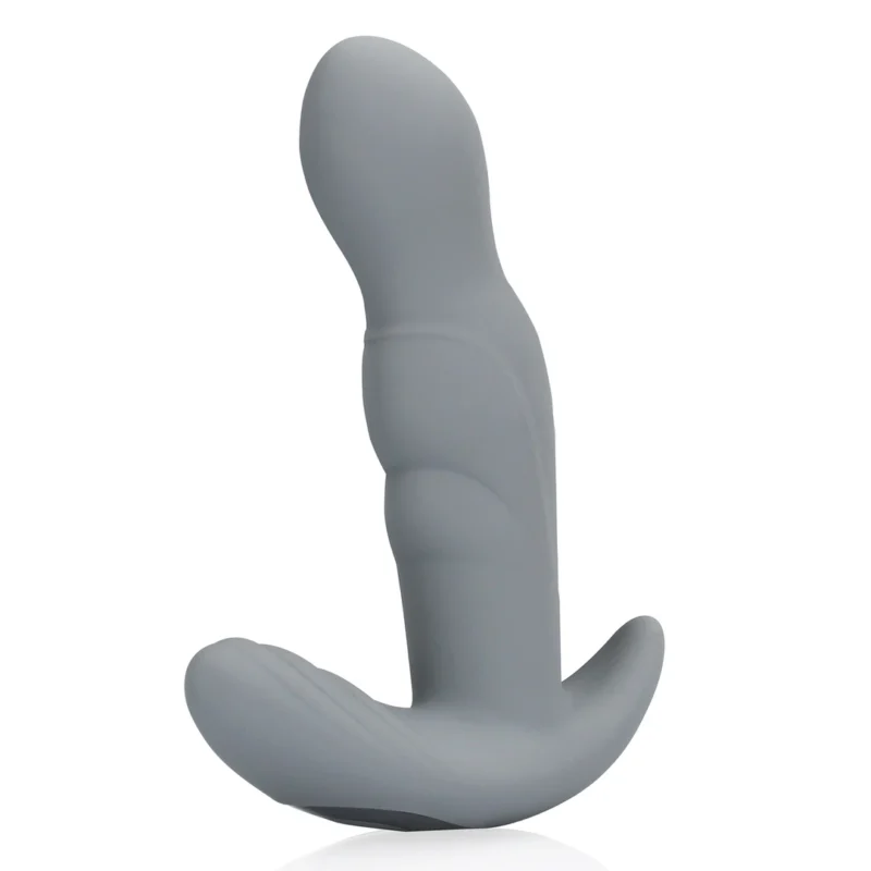 Loveline Gotham Grey Rotating Prostate Massager with Remote Control