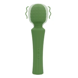 Loveline Green Mumba Wand Massager - Ergonomic Intimate Machine, Green