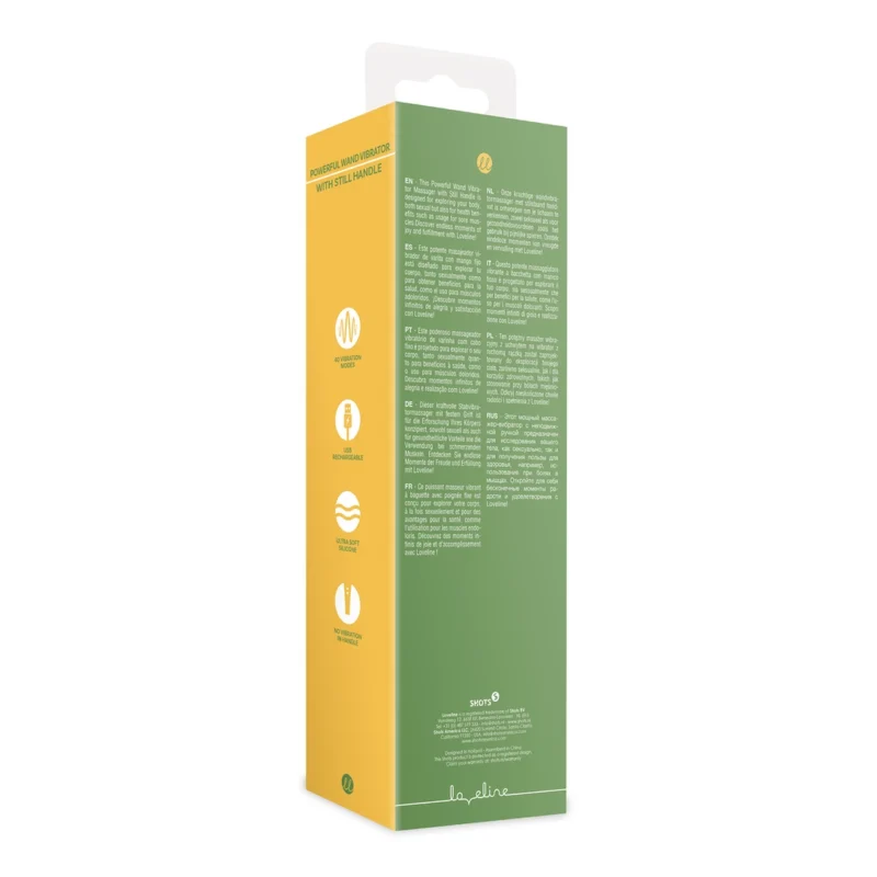 Loveline Green Mumba Wand Massager - Ergonomic Intimate Machine, Green