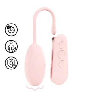 Loveline Felicite Paris Collection Wireless 10 režimų rožinis kiaušinis, silikonas