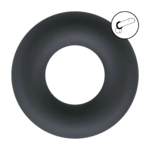 LEVELZ Liquid Silicone Performance Ring M Black - Flexible Comfort Fit