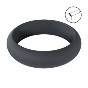 LEVELZ platus O silikoninis žiedas S 30mm juodas - Comfort Fit Intimate Band