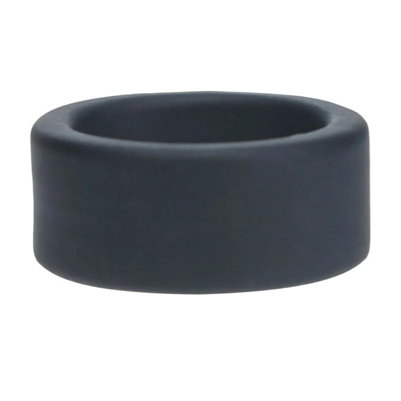 LEVELZ silikoninis rutulinis dirželis S 34mm juodas – anatominės formos žiedas