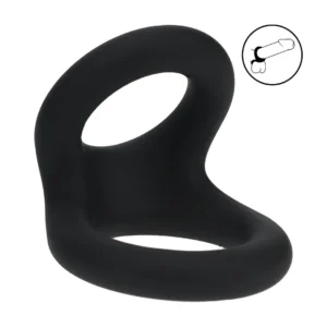 LEVELZ Double O Silicone Dual Ring S Black - Ergonomic Silicone System