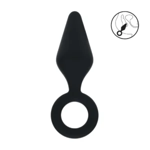 LEVELZ Silicone Plug with Loop Handle M Black - Precision Design