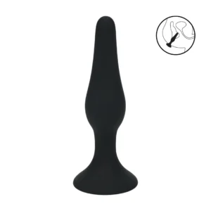 LEVELZ Slim Silicone Plug S Black - Compact Flexible Model