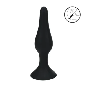 LEVELZ Slim Silicone Plug XL Black - Precision Tapered Model