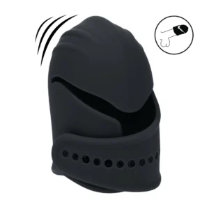 LEVELZ Black - Adjustable Silicone Vibrating Head Machine