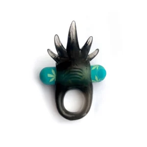 Maia Toys Ziggy Rechargeable Vibrating Support Ring, Transparent, 10 Modes