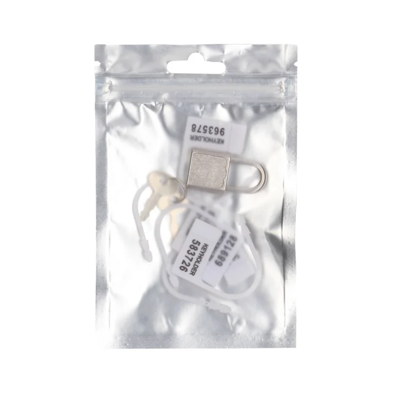 ManCage 5-Pack White Spare Locks with Metal Padlock and Keys
