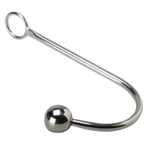 Hookede Stainless Steel Bondage Hook with Attachment Ring 5”