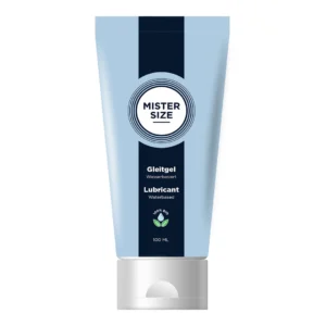 Mister Size Organic Lubricant Gel 100ml - Water-Based, Dermatologically Tested