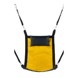 SenzaCare Rectangular Canvas Support Sling 4-Point, Yellow, Polyester