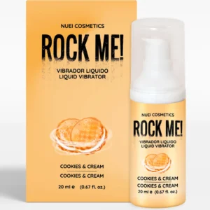 Nuei Rock Me! Liquid Vibrator Gel Cookies & Cream 20ml - Vegan Formula