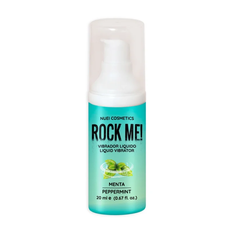 NUEI Rock Me! Liquid Gel Peppermint 20ml - Vegan Tingling Sensation