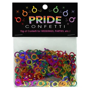 Pride Rainbow Confetti 15g - Colorful Party Decoration Set