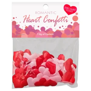 Kheper Games Romantic Heart Confetti Red Decorative Party Set