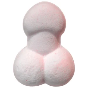 Naughty Soak Bath Bomb Strawberry Champagne Scent 110g Fun Shape