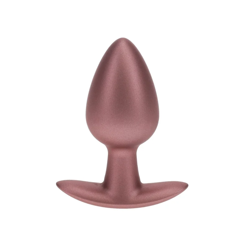 Ouch! Medium Silicone Plug Rose Gold 7.9 cm Comfortable Design