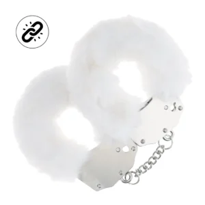 Ouch! Heavy-Duty Soft Touch Handcuffs White - Secure & Padded Design