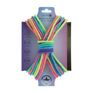LoversPremium Bondage Rope 10m Multicolor - Durable Polyester Model