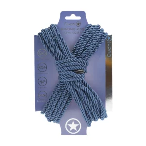 LoversPremium Polyester Bondage Rope 10m Navy Blue - Soft Restraint Cord