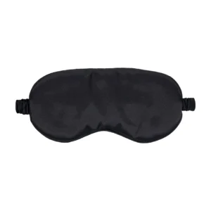 LoversPremium Satin Mask Black - Soft Adjustable Blindfold